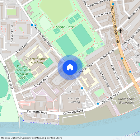 Hurlingham Square, Peterborough Road, Fulham, London