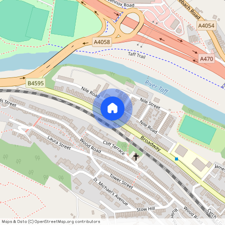 Broadway, Treforest, Pontypridd, CF37