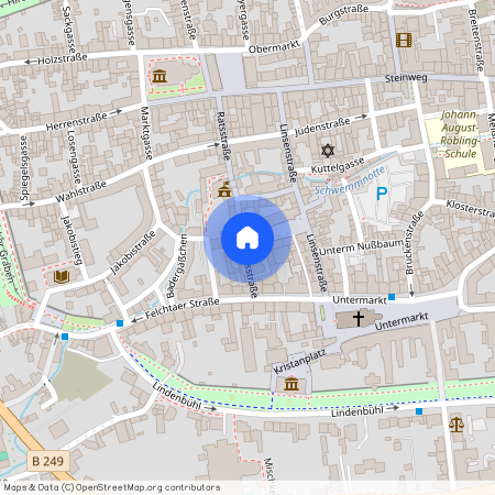 Kornmarkt 1, 99974 Mühlhausen