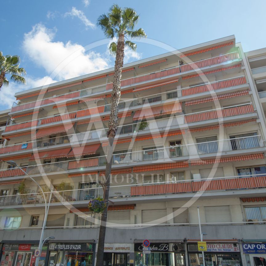 Cagnes centre Studio avec terrasse cave et parking au calme - Photo 1