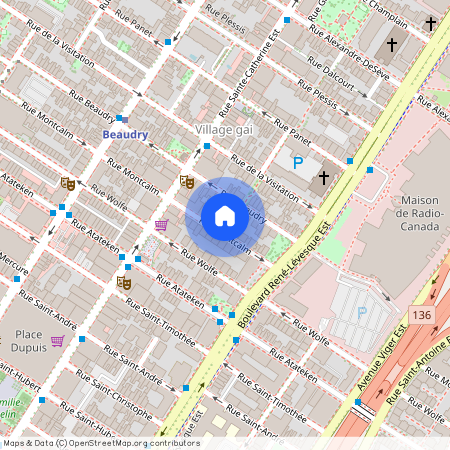 1255 Rue Montcalm, Ville-Marie, Ville-Marie, Ile de Montréal, H2L 3K9