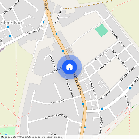 Clock Face Road, Clock Face, St. Helens, WA9