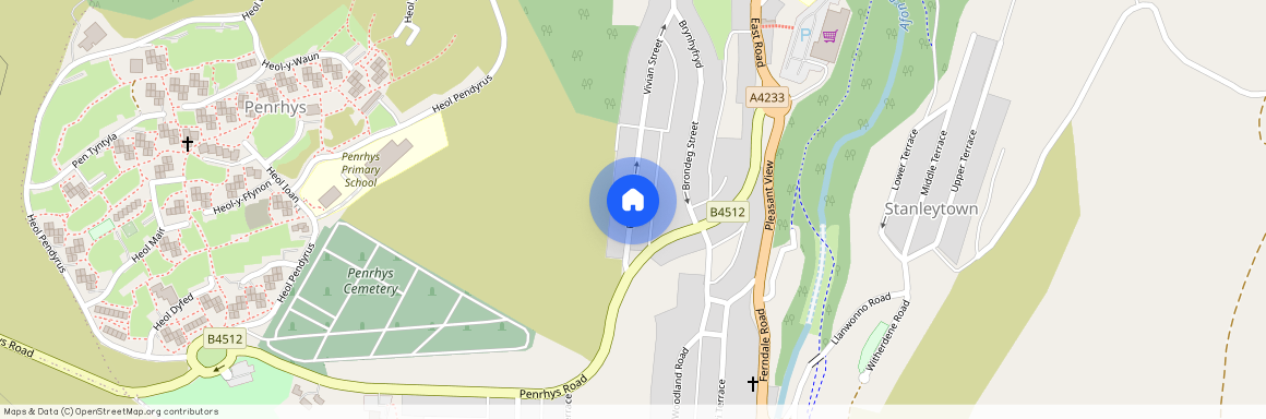 Parry Street, Tylorstown, RCT.