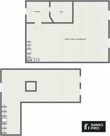 Schöne Galeriewohnung in der Innenstadt! Marburger Kai! - Photo 3