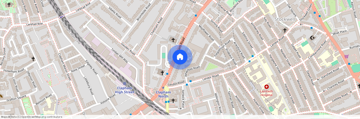 Clapham Road, Clapham, London, SW9