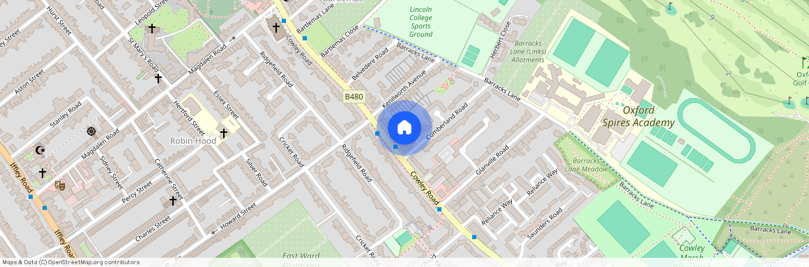 Cowley Road, Oxford, Oxfordshire, OX4