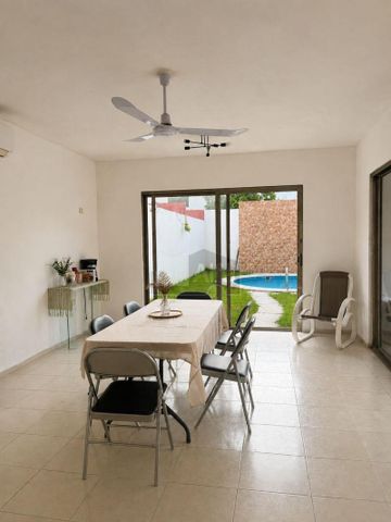 REF. 7913/1485 - Casa en renta amueblada en Santa Fe, Mérida, Yucatán - Photo 3