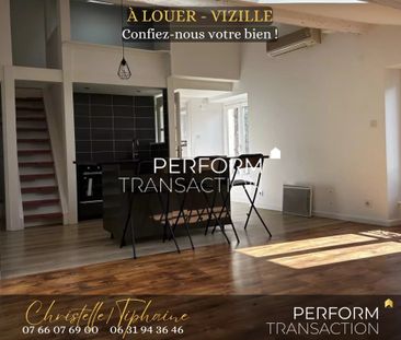 Location Appartement 1 pièce 28m² VIZILLE 38220 - Photo 1