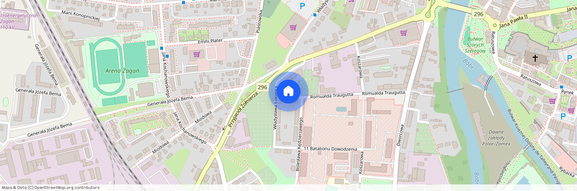 ul. Traugutta, Żagań, żagański, lubuskie