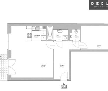 AB SOFORT | 2-ZIMMER-WOHNUNG | LOGGIA | HUMBOLDTGASSE | TOP ANBINDU... - Foto 1