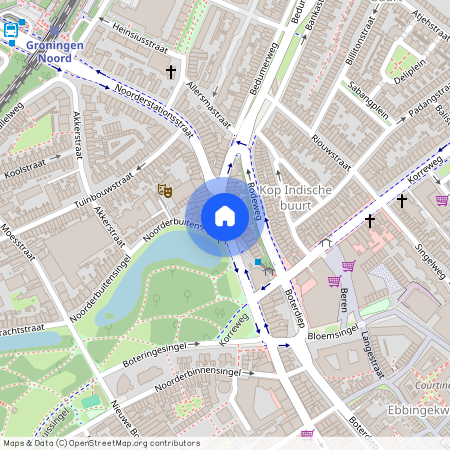 Indische buurt, 9715 BB, Nieuwe Ebbingestraat, Groningen