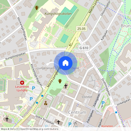 Centrum, Ljungby, Kronoberg, Märta Ljungbergsvägen 32