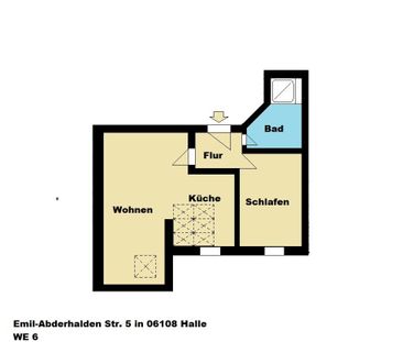 gemütliche 2 Zimmer Dachgeschosswohnung sucht neue Bewohner ab 01.0... - Foto 4