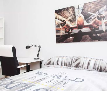 Room in a shared 7-bedroom apartment for rent in Universidad, Madrid. - Foto 4
