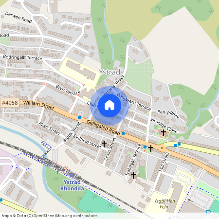 Club Row, Ystrad, Pentre, Rhondda Cynon Taf, CF41 7RL