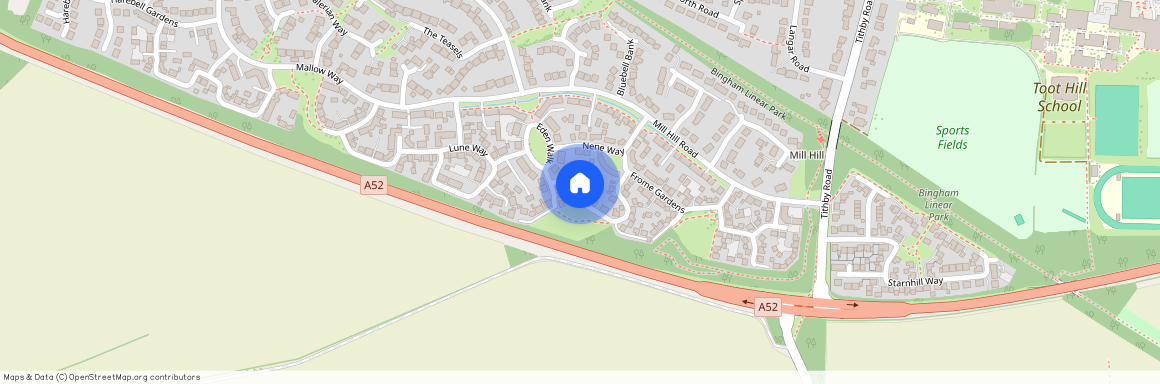 Welland Gardens, Bingham