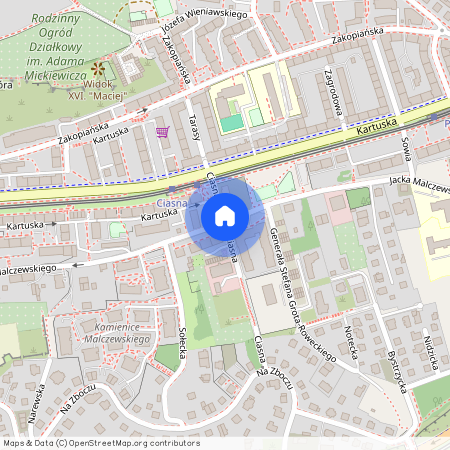 ul. Ciasna, Siedlce, Gdańsk, pomorskie