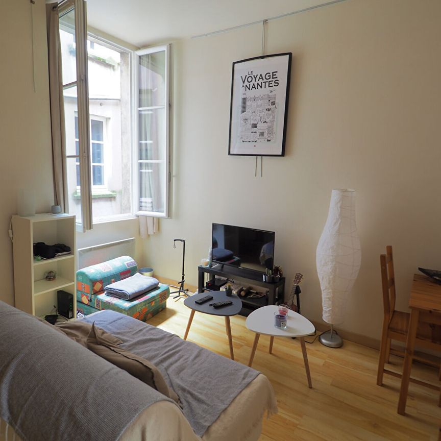 T2 27m² - Commerce - Location Appartement nantes : 28.64 m2 - Photo 1