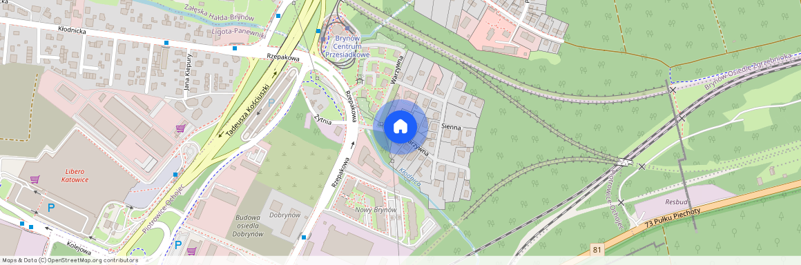 Ochojec, ul. Warzywna, Katowice