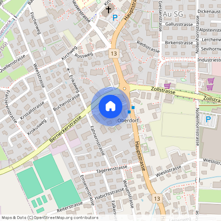 Berneckerstrasse 5, 9434 Au SG