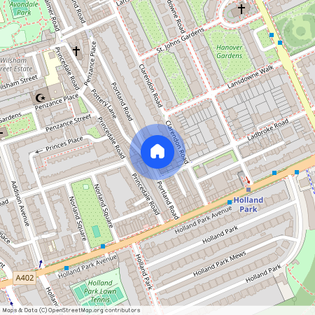 Portland Road, Notting Hill, London