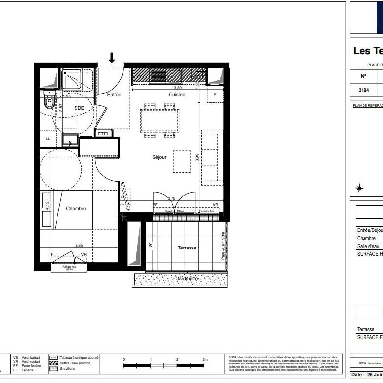 Location Appartement 2 pièces 38m² COULOMMIERS 77120 - Photo 2