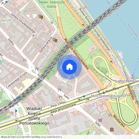 ul. mjr. Henryka Sucharskiego, Solec, Śródmieście, Warszawa, mazowieckie