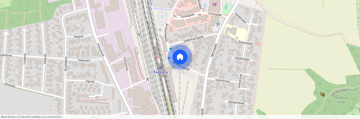 Jernbanegade, 12 B st.tv., 6330, Padborg