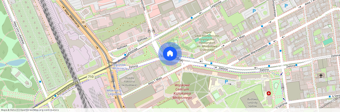 Łódź-Polesie, ul. Zielona, Łódź