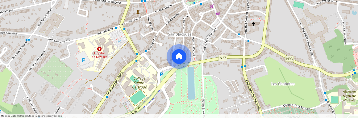 Boulevard de la Dodaine 50/44, 1400, Nivelles
