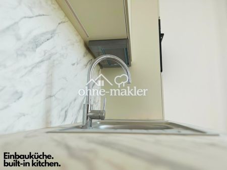 Wunderschönes Apartment im ruhigen Hinterhaus | Balkon | EBK | Altbau | Erstbezug nach Kernsanierung - Photo 2