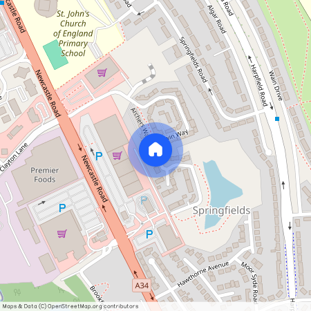 Godwin Way, Stoke-on-Trent, Staffordshire, ST4 6JS