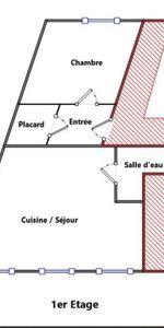 Location Appartement 2 pièces 44m² - Photo 4