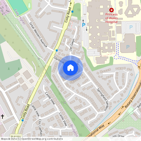 Llys Gwyn, Bridgend County Borough CF31 1LD