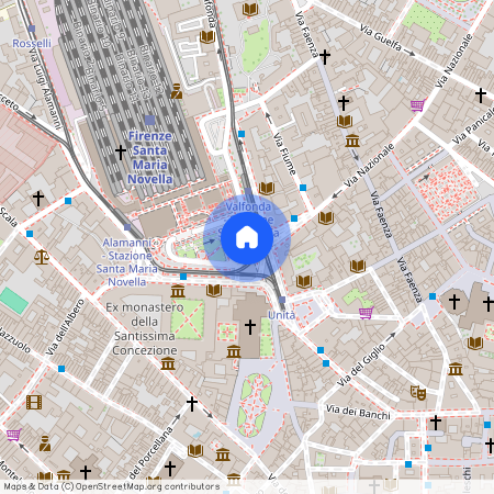 Stazione S.M.N. direzione Borgo Ognissanti