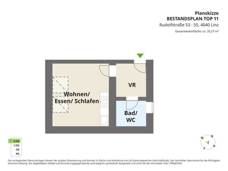 HELLE DACHGESCHOSS-GARCONIERE IN LINZ-URFAHR - Photo 4