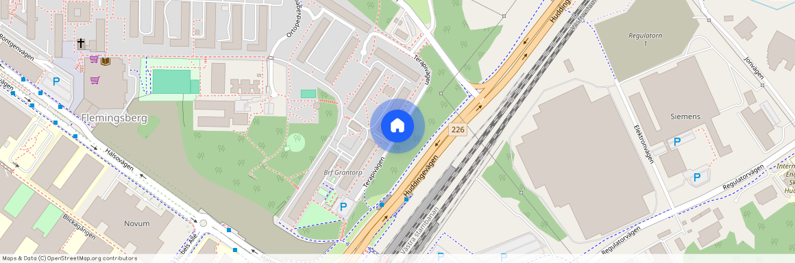 Terapivägen, Huddinge