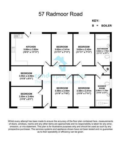 57 Radmoor Road - 50 Week Contract & September StartLoughborough - Photo 4