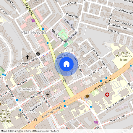 Castle Lane, Roath, Cardiff, CF24