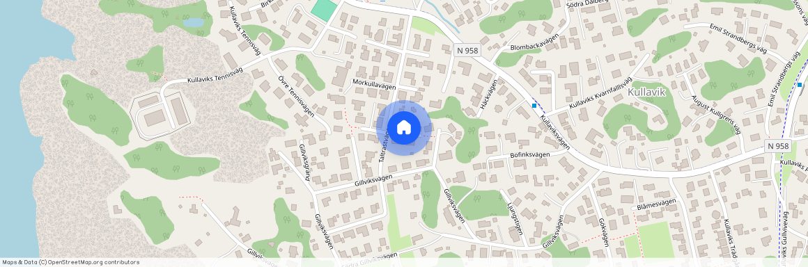 Gråsparvsvägen, Kullavik