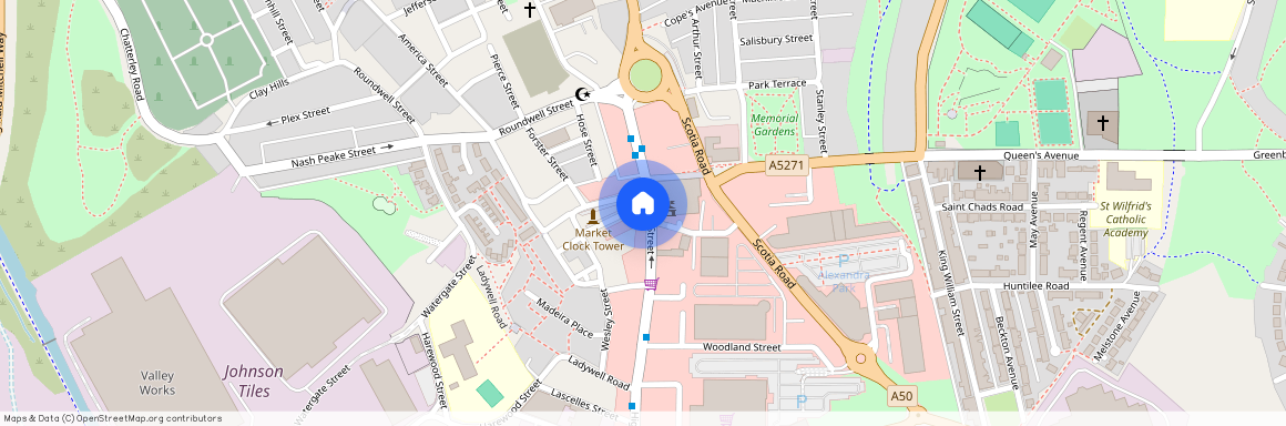 High Street, Tunstall, Staffordshire ST6