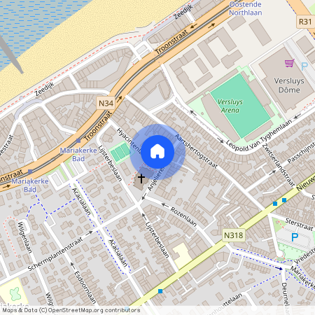 Hyacintenlaan 5 0201, Oostende