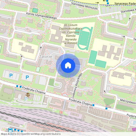 ul. Fryderyka Chopina, Konin, wielkopolskie