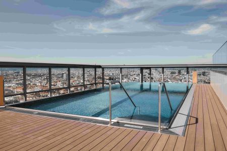 TOP-Ausblick: City mit Stephansdom, Donaukanal, Prater. Concierge, Party & BBQ Lounge, Pool usw. - Foto 4