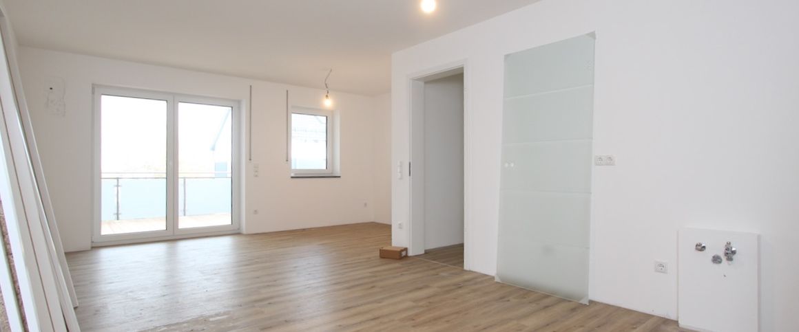 Erstbezug, Moderne – 2-Zimmerwohnung im Niedrigenergiehaus! - Foto 1