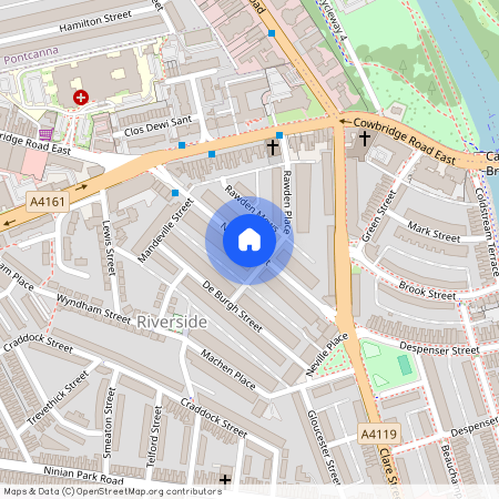 Neville Street, Riverside, Cardiff, CF11