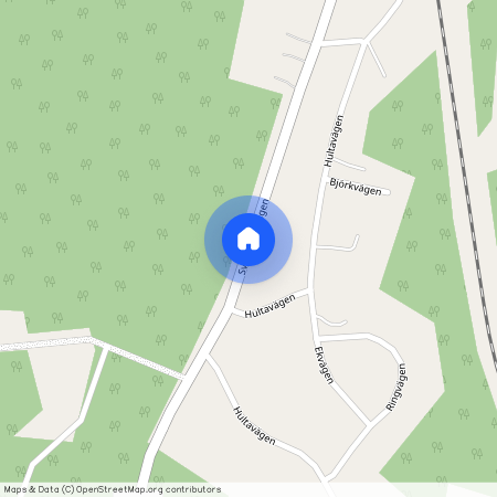 Hultavägen, Målsryd