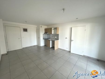 Sérignan – Location Appartement – 40.25 m² – 580€ CC / mois - Photo 4