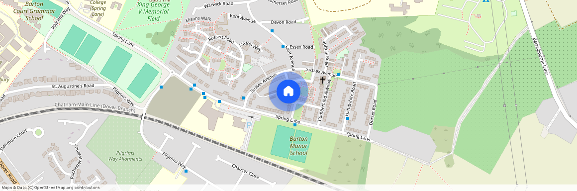 Sussex Walk, Canterbury, Kent, CT1