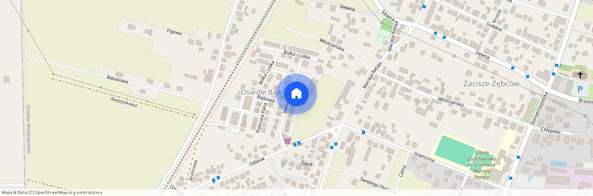 ul. Bartosza, Ostrów Wielkopolski, ostrowski, wielkopolskie